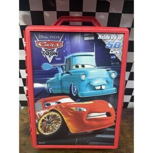 Disney Pixar Cars Toon Tokyo Mater 50 Car Carrying Case